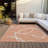 Mirelle Salmon Washable Indoor-Outdoor Rug - -706940613
