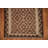Brown Wool Kilim Reversible Area Rug 3x5