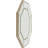 Wood Flat Wall Mirror