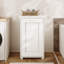 Armoire pour panier à linge inclinable avec désodorisant à l'ozone