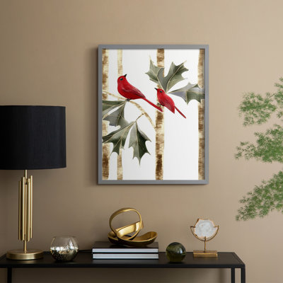 Christmas Holiday Art CCCXXVI Framed Print - Solid Wood