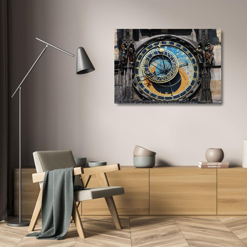 Prague - Astronomical Clock Detail, 17" H x 24" W