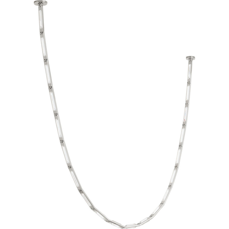 Catena 103 Chandelier, Polished Nickel, 3000 Kelvins, Remote