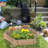 Aaleayah Screwless Wooden Hexagon Ground Planters for Outdoor Plants-1245551962