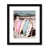 Black Wood Grain Framed