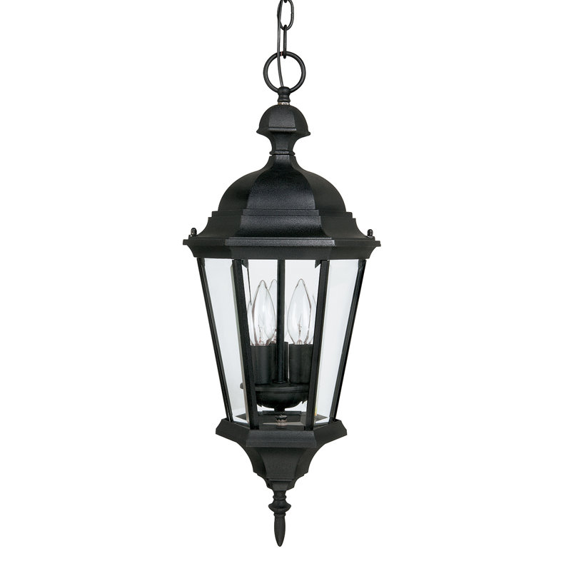 Lanterne suspendue d'extérieur 3 lumières Carriage House
