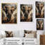 «Dawone African Elephant Race Elegance I», reproduction sur toile-829479780-829479787
