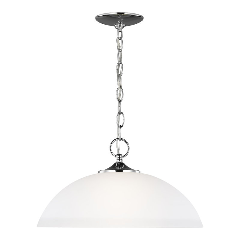 Geary 1 - Light Single Pendant, Chrome, 100W, No