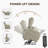 Leather Power Lift Recliner with Pocket and Lumbar Pillow-372809230