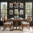 Rectangular Solid Wood Dining Table-828493711