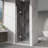 Pivot Shower Doors, 30" W X 72" H Frameless Bi-Fold Swing Shower Door,1/4" (6Mm) Clear Tempered Glass, Chrome Finish Hardware, Reversible Installation