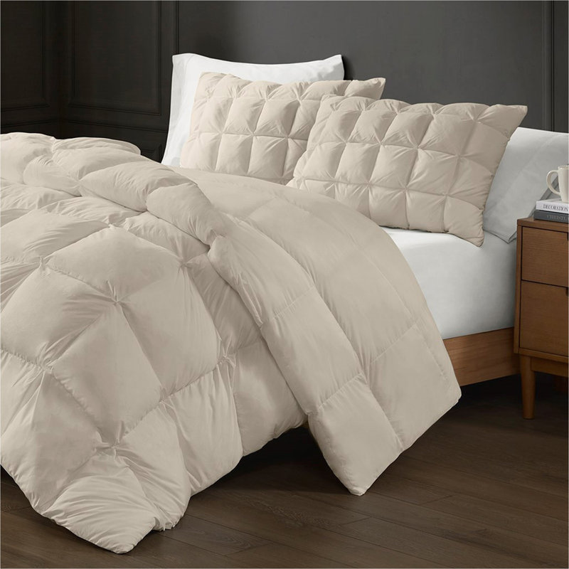 Protège-oreiller très grand King, Beige, King Pillowcase