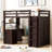 Loft Bed With Drawers,Desk,And Wardrobe-656528058-656528052