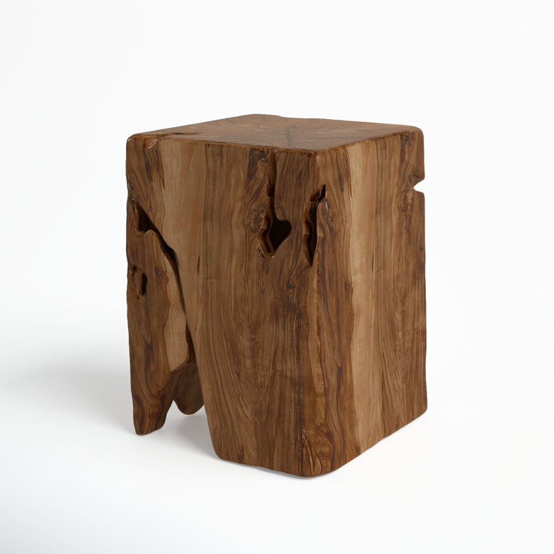 Bloomsdale Square Teak Outdoor Side Table
