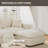 5-Seater Sectional Sofa Comfy Cloud Couch for Living Room, Modern Upholstered Modular Sectional Sofa Convertible Deep Seat Sofa, Removable & Washable Cushion Covers-788456355