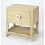 Amelle Raffia 2-Drawer Nightstand-253690562
