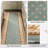 Almore Fleur De Lis Light Blue Custom Size Hallway Stair Runner - Traditional Elegance Carpet-110418439