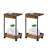 Wheel End Table Set