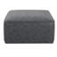 Carré noir avec mousse dense - Similicuir pour un salon confortable avec coussins confortables-1453941974