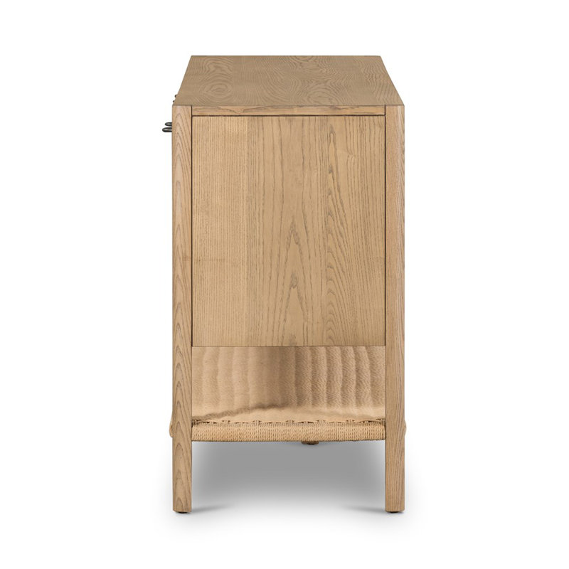 Zuma 72.25'' W Solid Wood Sideboard, Dune Ash