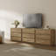 Table de chevet 3 tiroirs Cesiro Accent-124653079-114293011