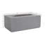 Forma 18" H x 45" W Aluminum Outdoor Fireplace-1683664277