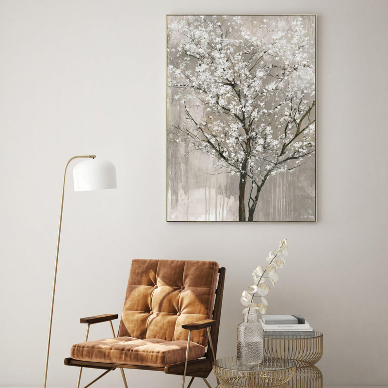 Blossom Breeze - Single Picture Frame Painting on Canvas