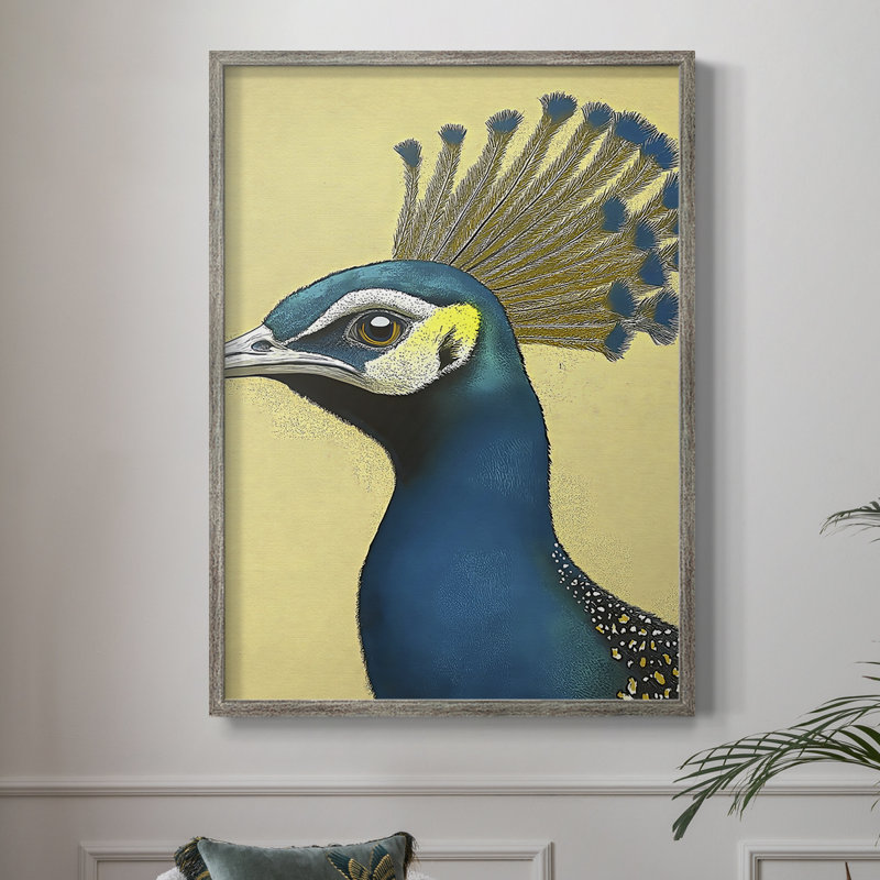 ANIMALS Series CECLXV, reproduction encadrée - bois massif, 15" H x 12" W