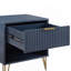 Table de chevet bleu nuit-26692520