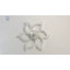 Ventilateur de plafond moderne à DEL avec télécommande, 6 vitesses, minuterie, ultra-silencieux, design floral, plafonnier encastré à intensité variable pour chambre à coucher / salon-566361191-552806629