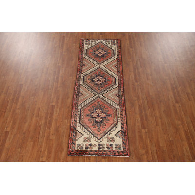 Tapis de couloir géométrique 3 x 9