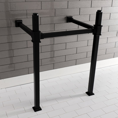 Kingston Brass Fauceture Stainless Steel Console Sink Legs