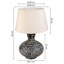 Mandan Ceramic Table Lamp