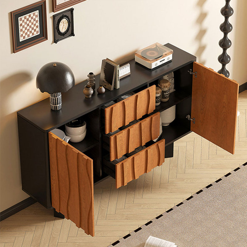 Buffet de rangement simple et multifonctionnel, H 37,41 po x l 59,05 po x P 15,74 po