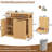 Fluted 13-Gallon Pull-Out Trash Cabinet-137946983
