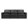 Pisa Effiom 3 Seats Leather Sofa 