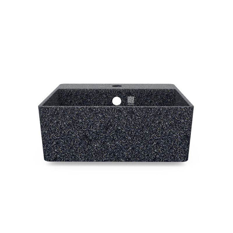 Cube40 15.75'' L Bathroom Sink, Stone