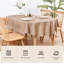 Nappe ovale, nappe ovale géométrique moderne, nappe rayée intérieure / extérieure imperméable, infroissable, durable, nappe pour tables ovales, 60 x 84 po-111993787-111993788-111993790
