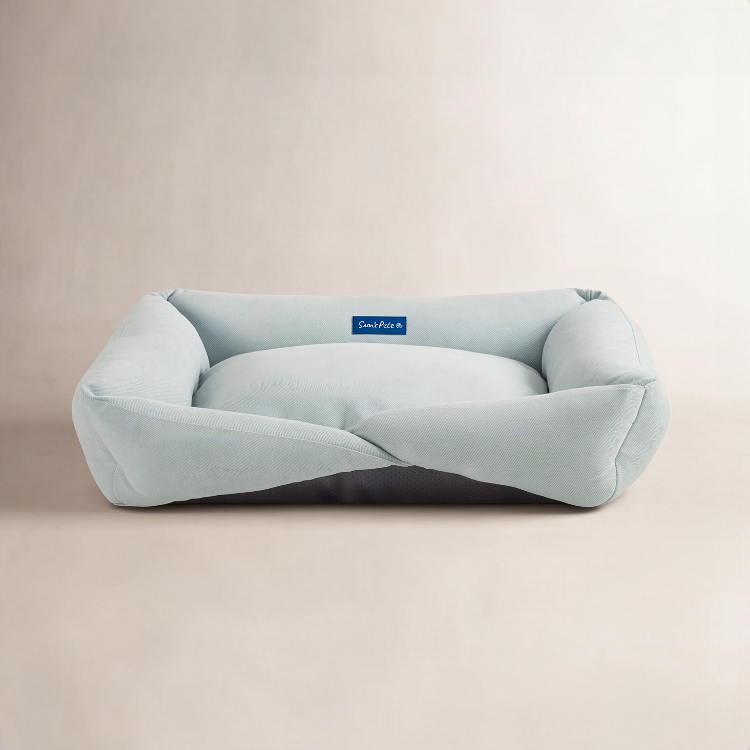 Ellie Pet Pillow, Medium (24.02" W x 19.29" D x 7" H), Light Blue