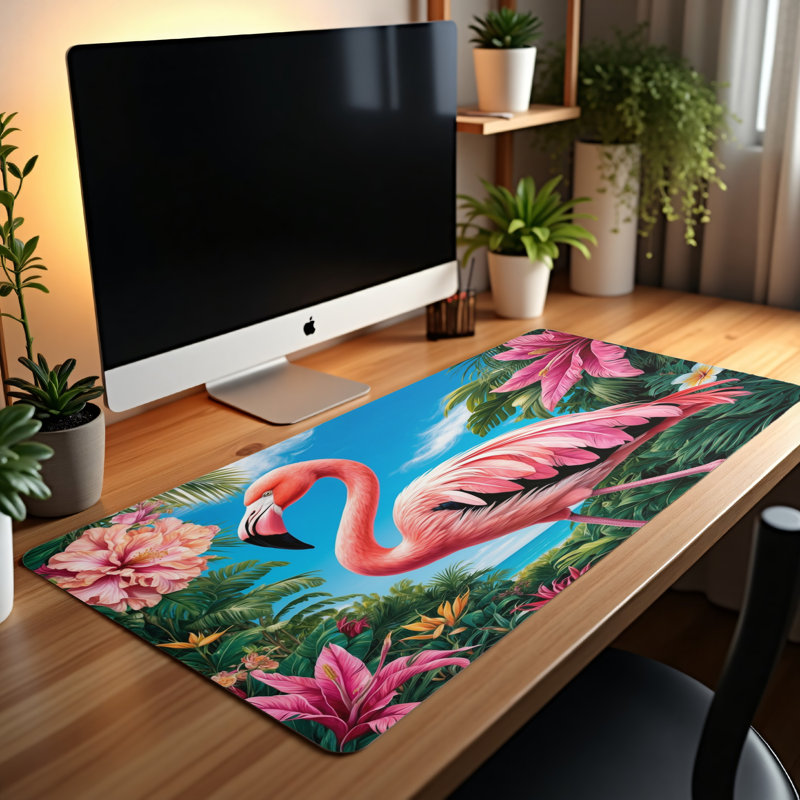Polyester Desk Pad, 31.5x15.5