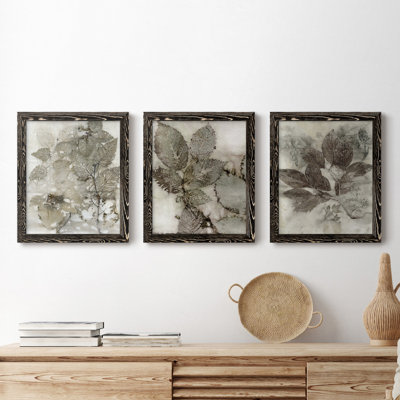 Birch Leaves I Painting Print on Canvas