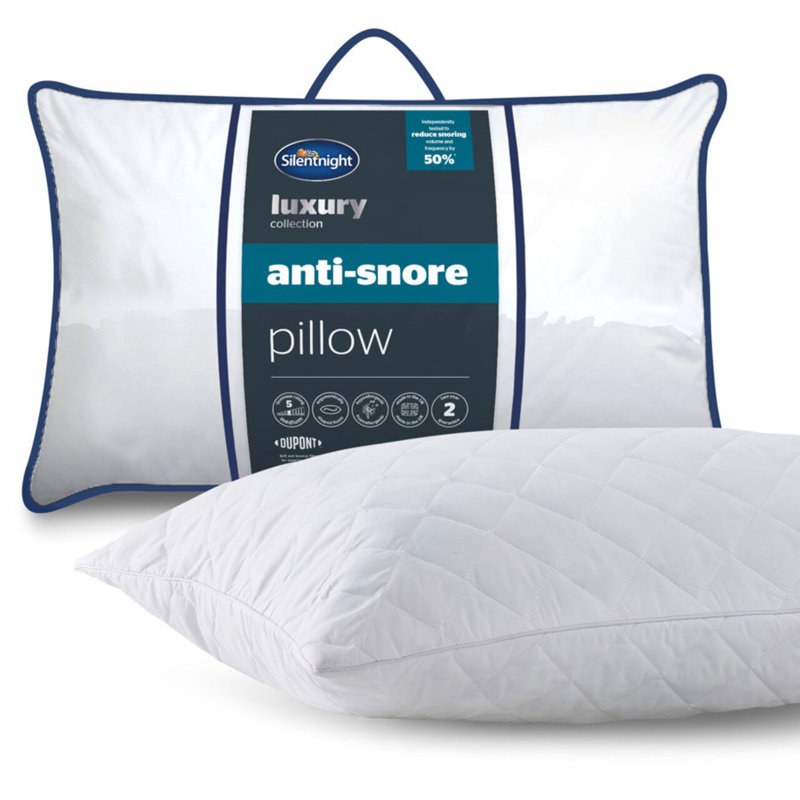 Silentnight Luxury Anti-Snore Pillow Medium Support