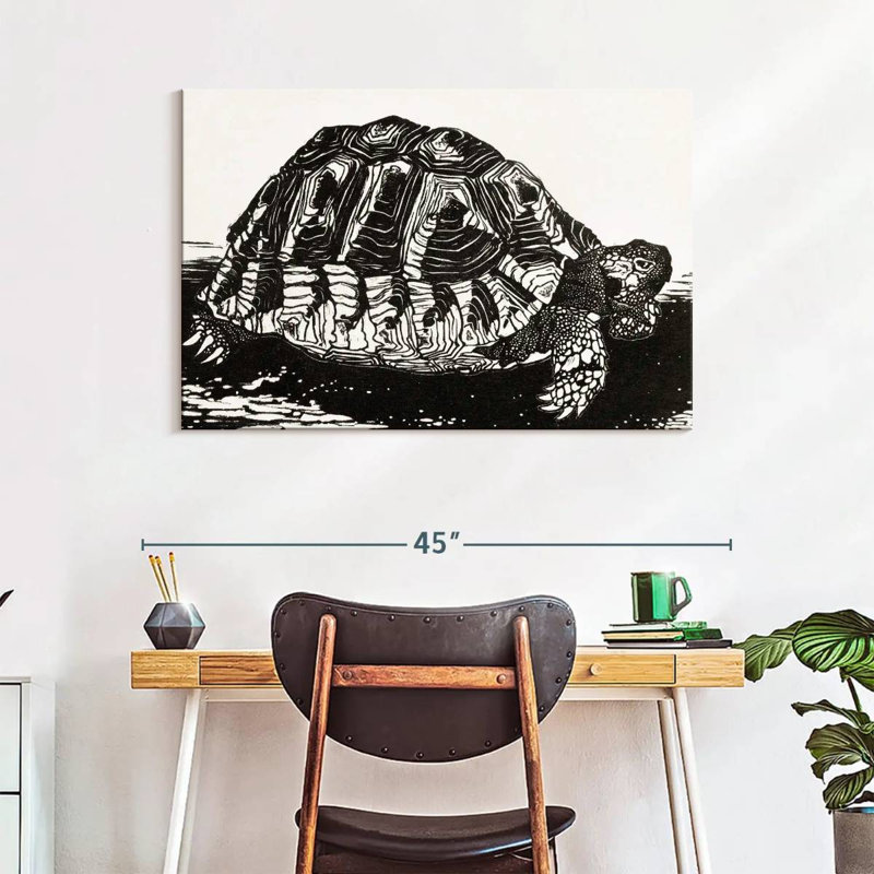 Brampt The Turtle, 26" H x 39" W