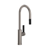 Tuario Pull-Down Bar/Food Prep Kitchen Faucet with C-Spout