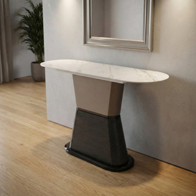 Chataqua 120cm Stone Top Console Table