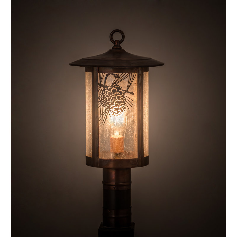 Lampadaire en pin 1 lumière Wyona Winter