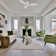 48'' DC Motor Flush-Mounted Ceiling Fan With Remote Control