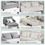 Borchert 2 Seater Fabric Sofa Bed-920073538