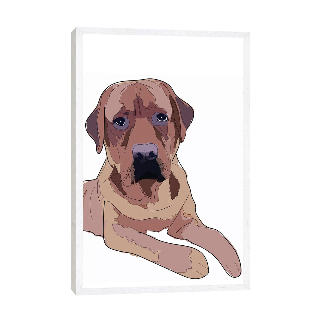 Labrador II von Sketch And Paws - Galerie-verpackte Leinwand Giclée auf Leinwand