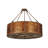 4 - Light Dimmable Drum Chandelier